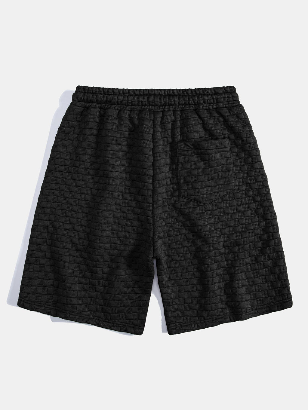 Relax Fit Checkerboard T-Shirt & Checkerboard Jacquard Shorts
