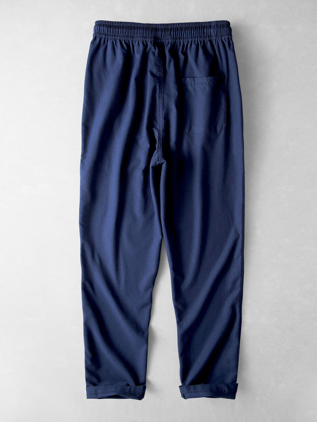 Stripe Linen Look Button Up Shirt & Straight Leg Linen Pants