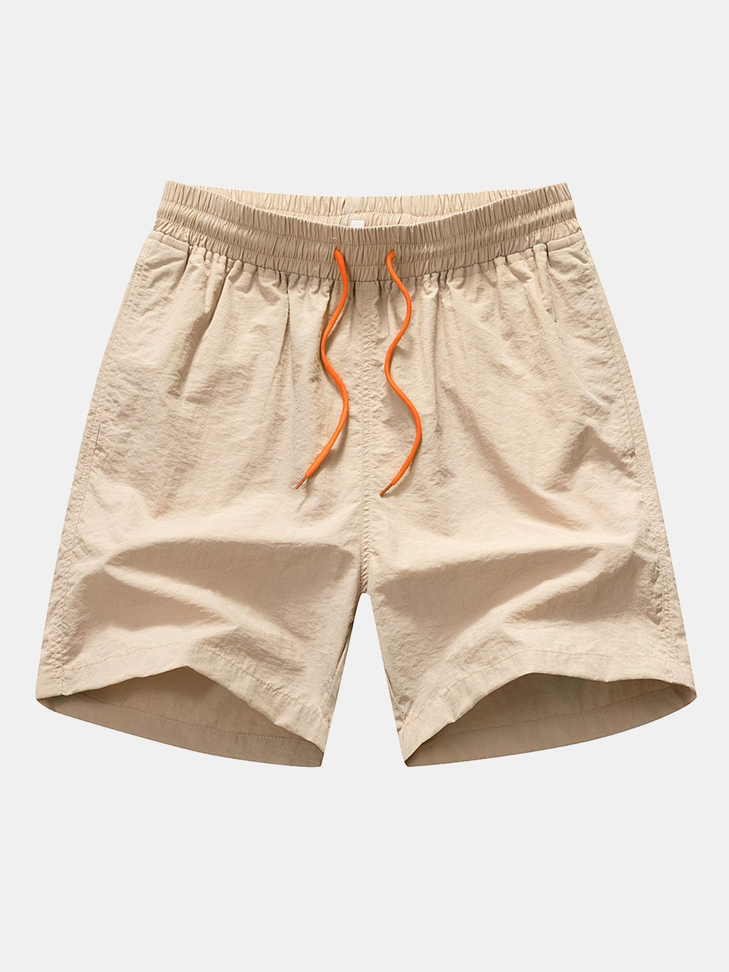 Palm Tree Print Contrast Ringer T-Shirt & Swim Shorts