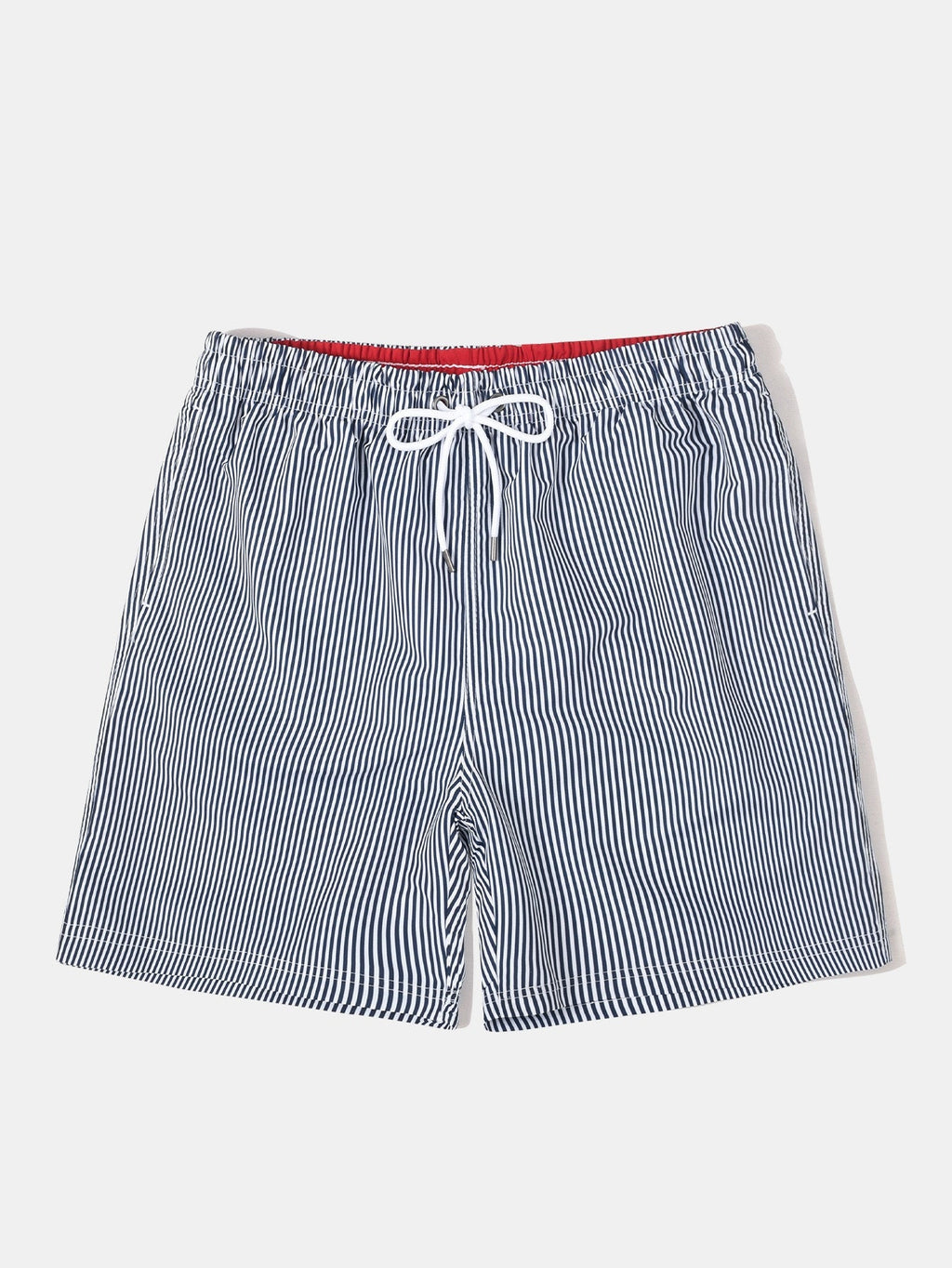 Ilha Sailing Print Button Up Shirt & Vertical Striped String Swims