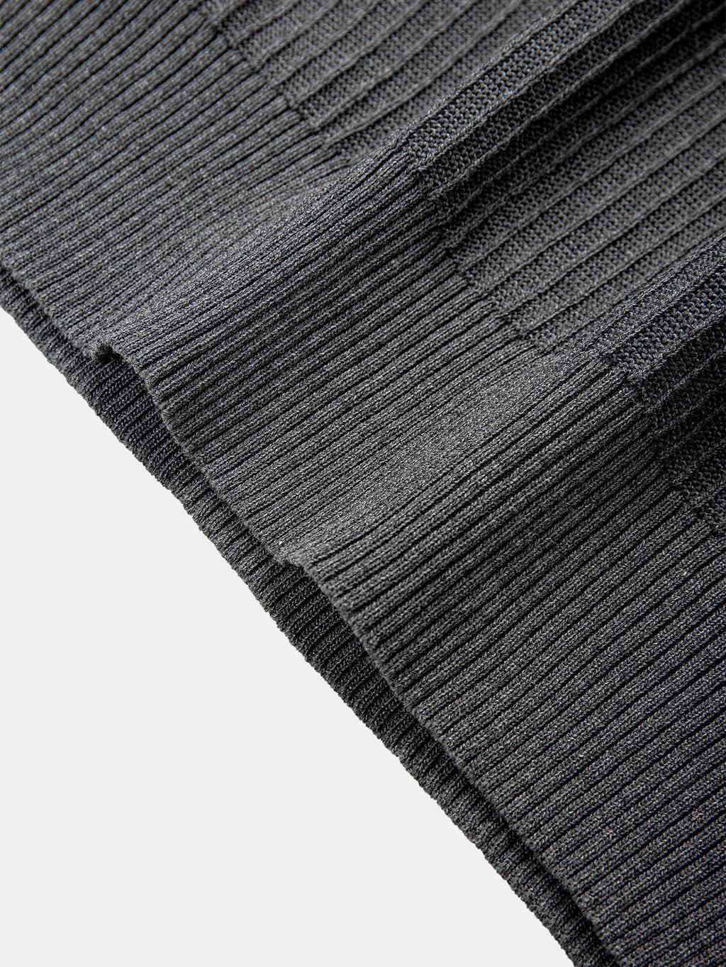 Contrast Trim Knit Polo Shirt & Slim Fit Tapered Trousers