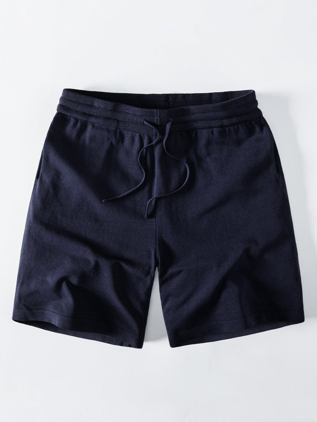 Basic Knit Polo & Knit Shorts
