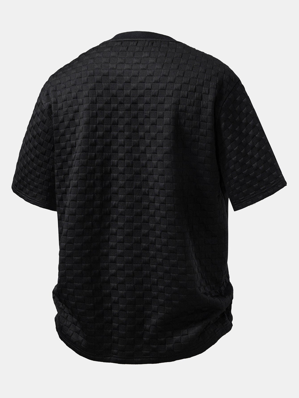 Relax Fit Checkerboard T-Shirt & Checkerboard Jacquard Shorts