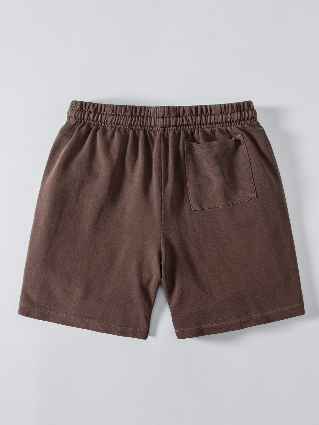 Relax Fit Heavyweight Washed Drop Shoulder T-Shirt & Washed Distressed Drawstring Shorts