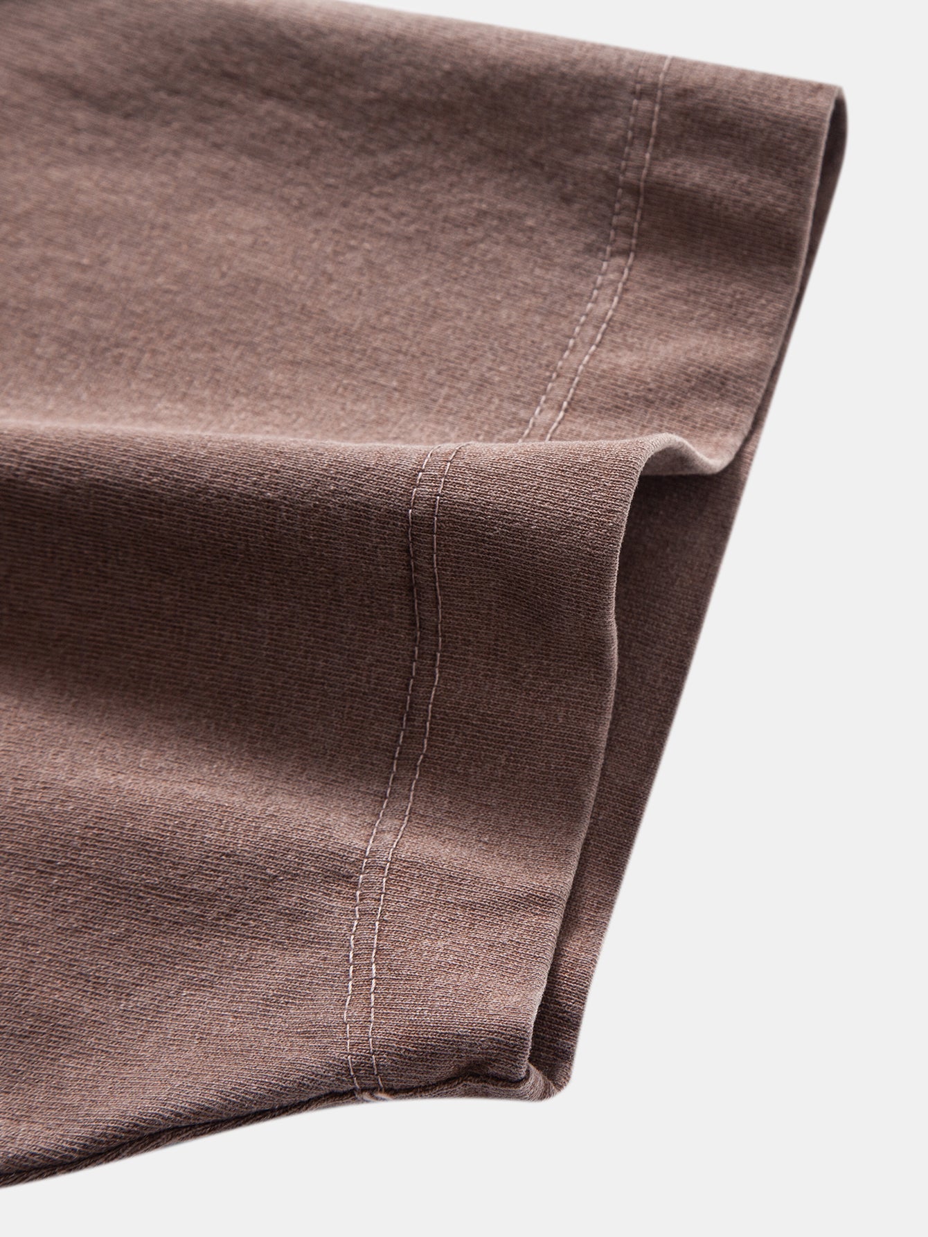 Relax Fit Heavyweight Washed Drop Shoulder T-Shirt & Washed Distressed Drawstring Shorts