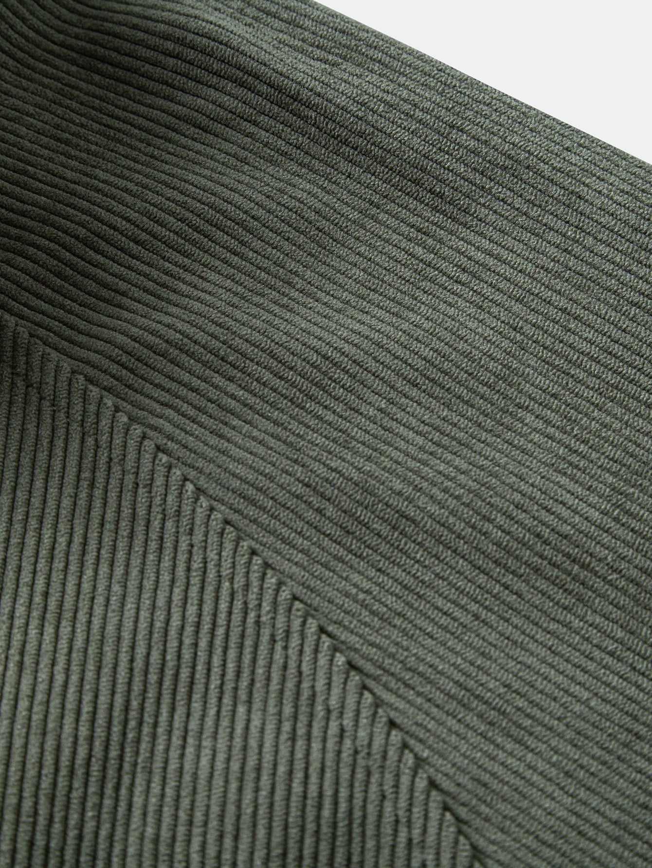 Quarter Zip Corduroy Raglan Sleeve Sweatshirt & Straight Leg Corduroy Pants