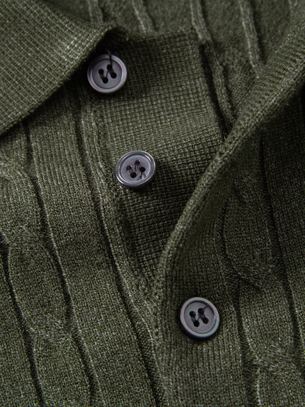 Twisted Jacquard Knit Polo & Slim Fit Tapered Trousers