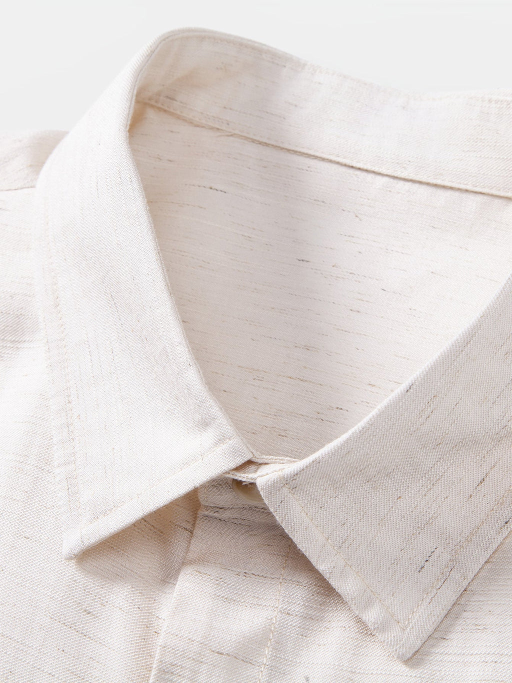 Linen Rayon Blend Button Up Shirt & Crinkle Textured Drawstring 5" Shorts