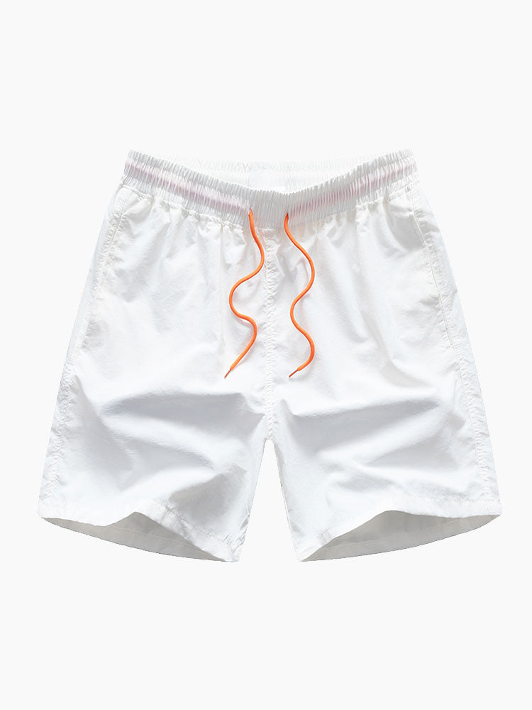 Los Angeles Print Contrast Ringer T-Shirt & Swim Shorts