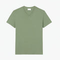 Lightweight Cotton Pima V Neck T-shirt
